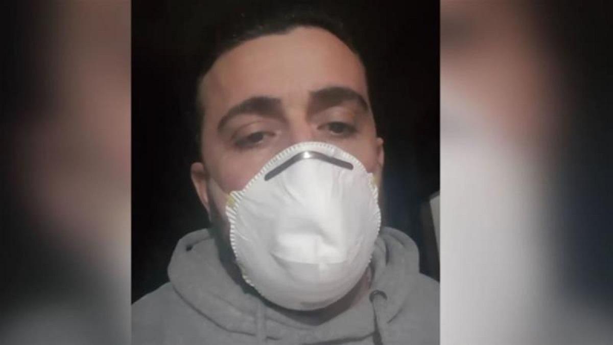 Luca Franzese a postat o filmare pe Facebook, în care cerea ajutorul autorităților