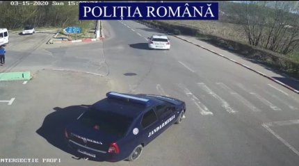 Maşini ale poliţiei au urmărit kilometri întregi două mașini de teren care transportau ilegal țigarete