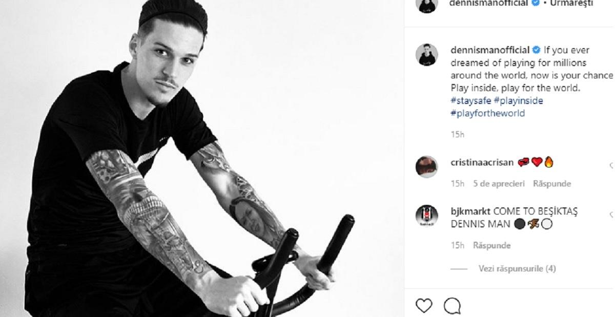 Dennis Man, pe bicicletă