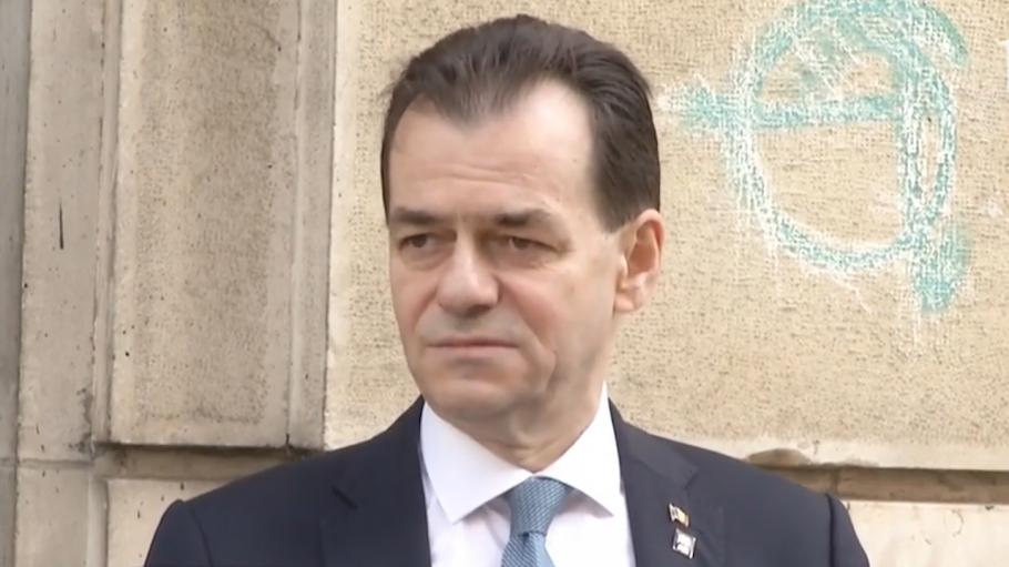Ludovic Orban Ludovic Orban în declarații la Ministerul Sănătății