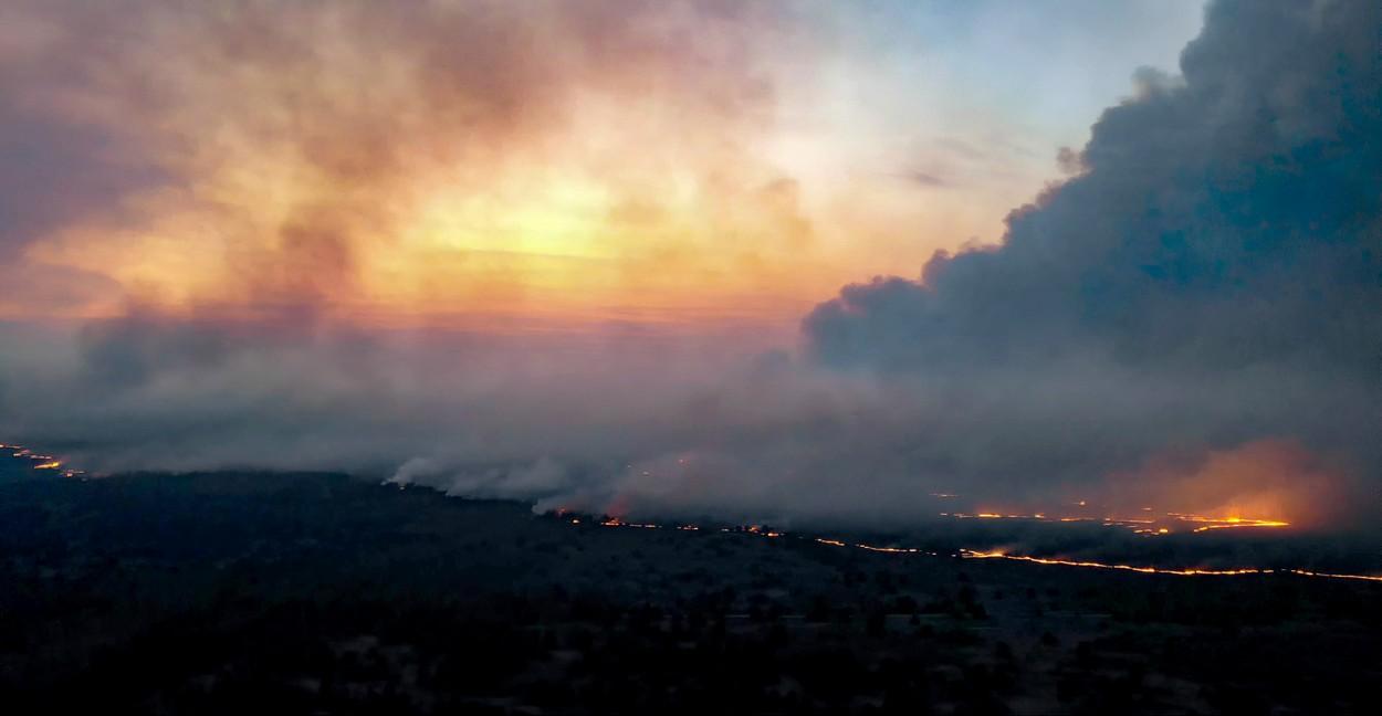 Incendiude de vegetație aproape de centrala nucleară Cernobîl