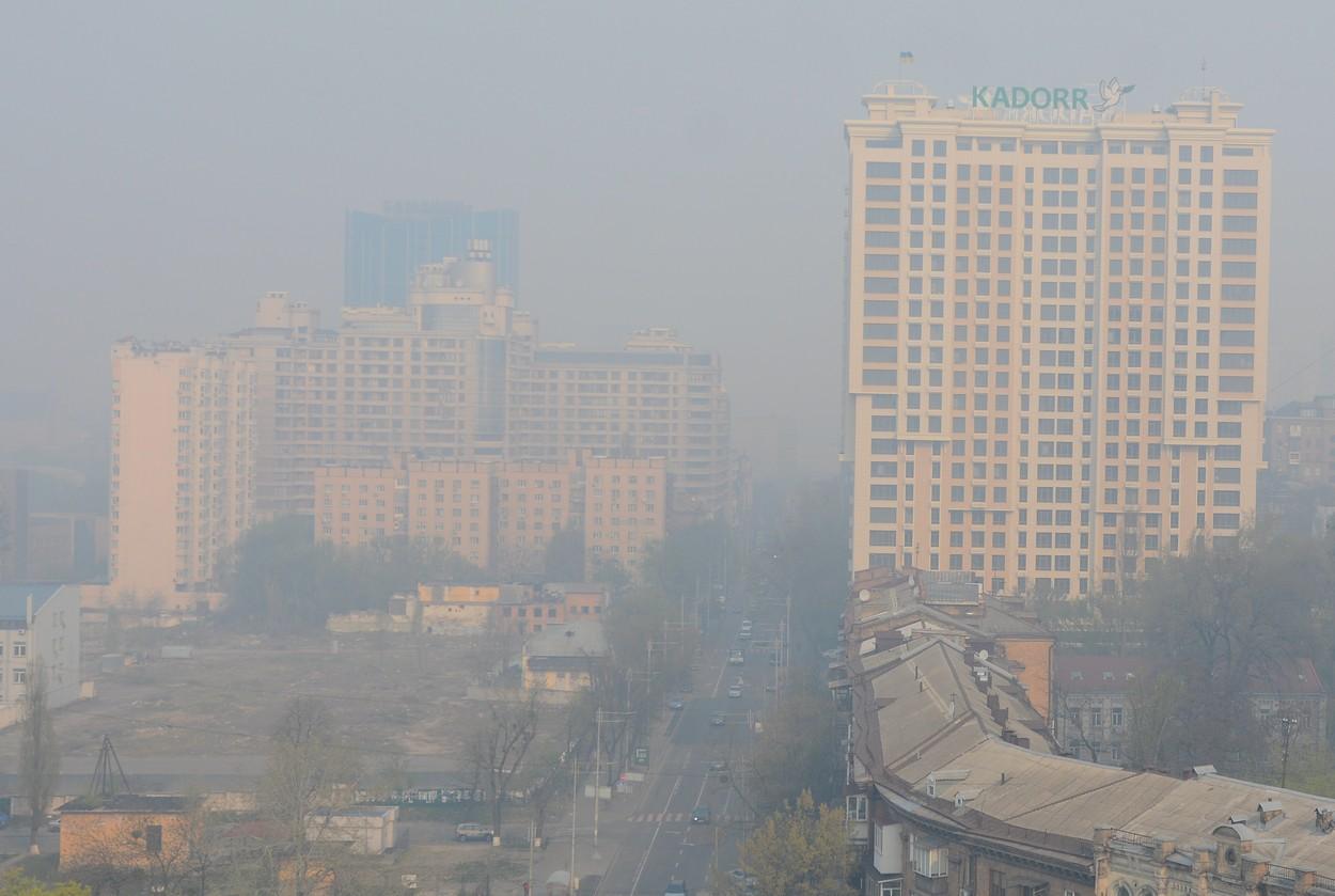 Fum în Kiev