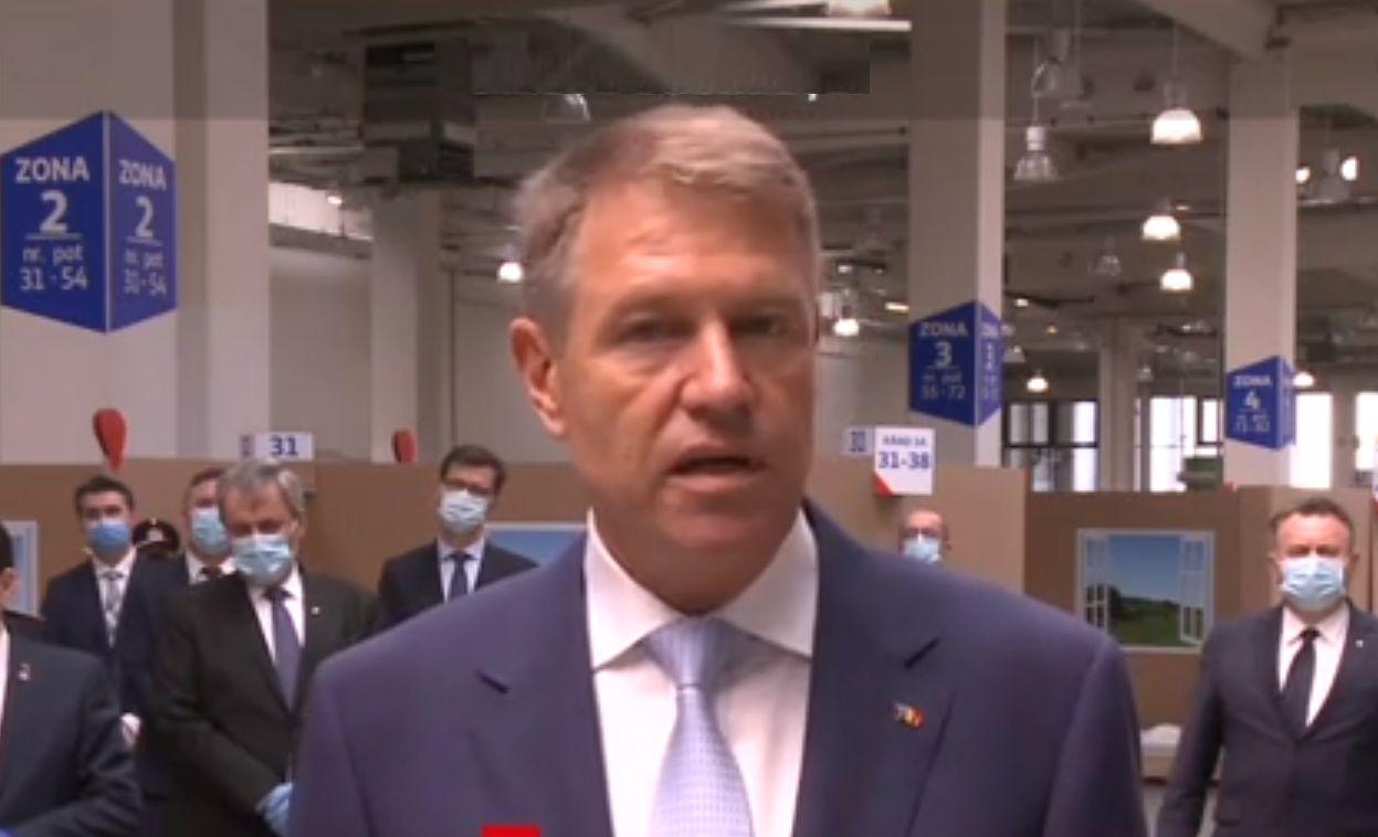 Klaus Iohannis a vizitat Unitatea de Suport Medical „Bucureștii Noi”