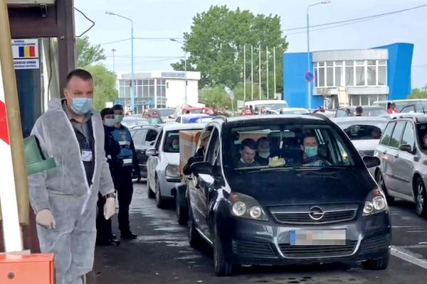 Aglomerație la Vama Nădlac