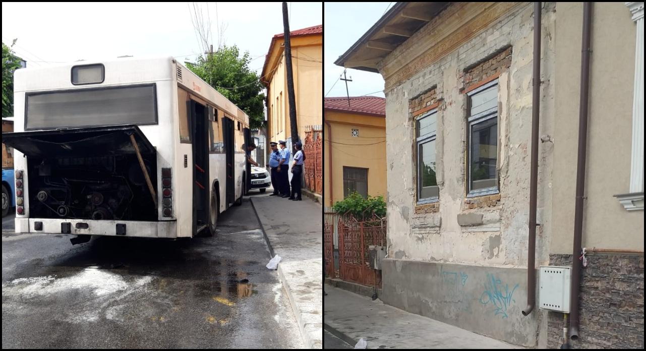 Două autobuze au luat foc lângă casa unui craiovean, în mai puțin de 6 luni