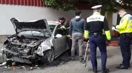 Accidentul s-ar fi produs din cauza neacordării de prioritate