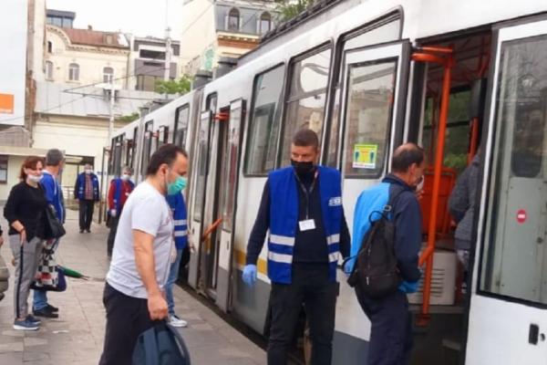 Tramvaiele de pe liniile 1 și 10 acoperă o mare parte din București