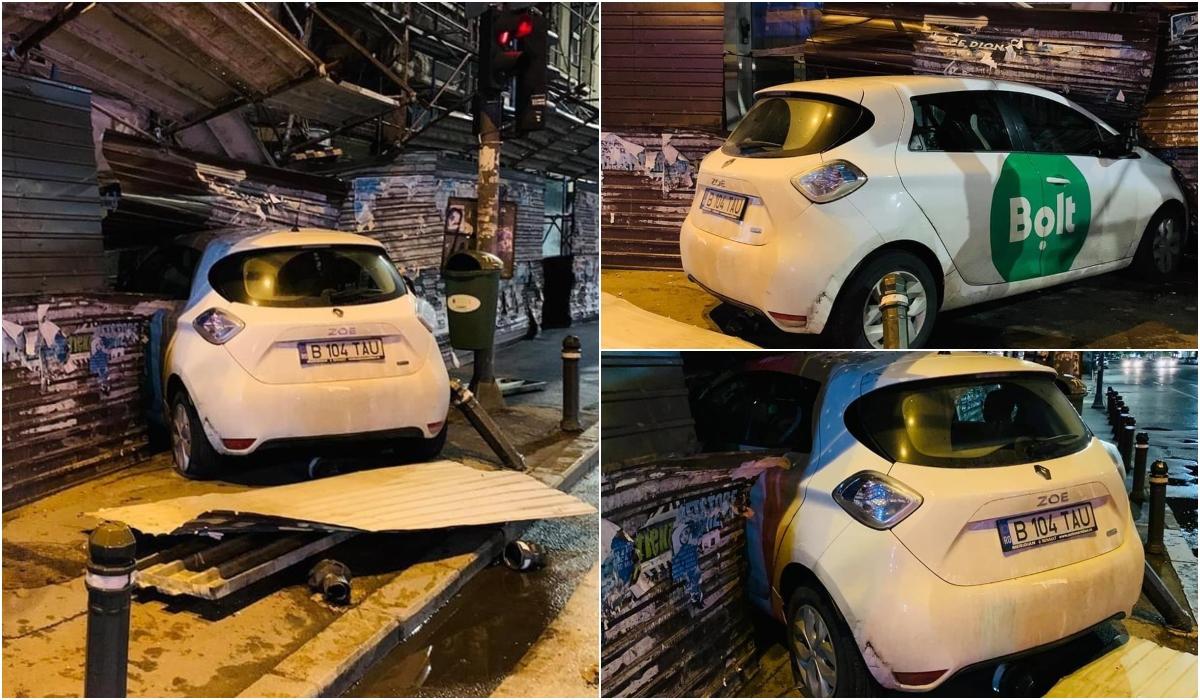 Accident cu mașină Bolt
