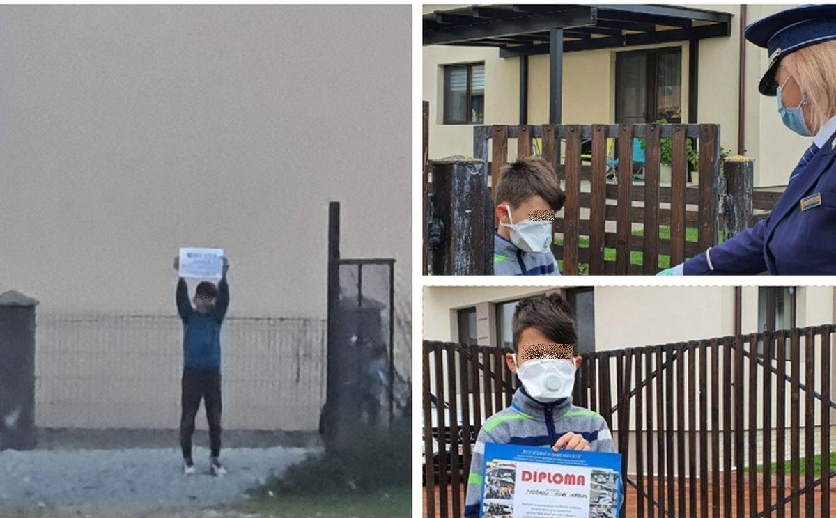 Mihai și-a arătat susținerea față de polițiștii din Bistrița