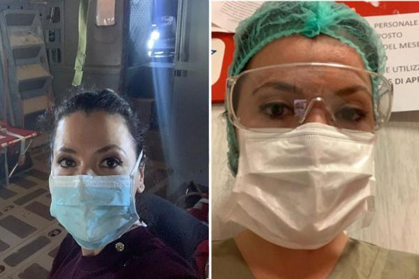 Medicul anestezist Monica Sandu este în misiune în Republica Moldova