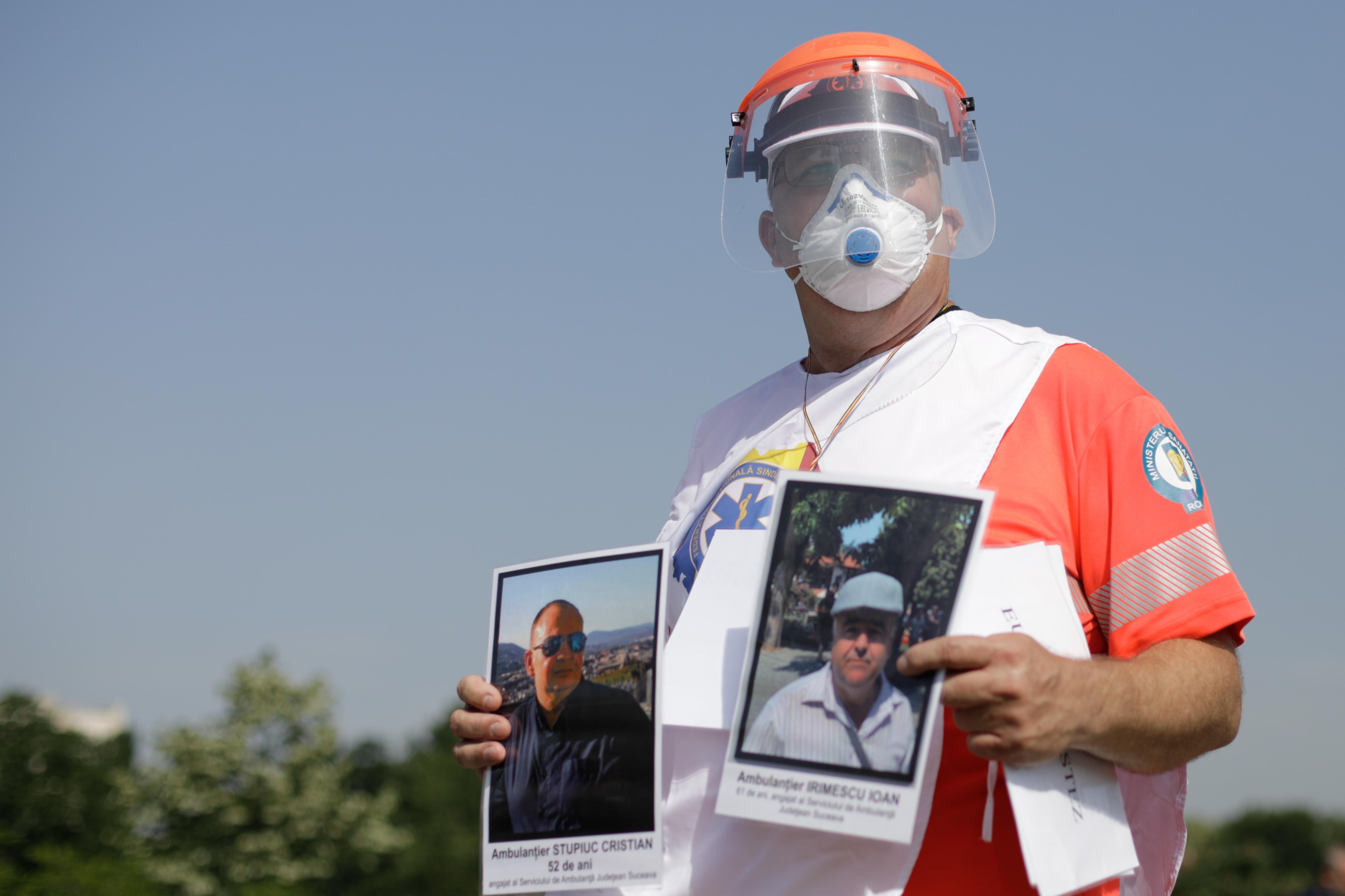 Protest al ambulanțierilor