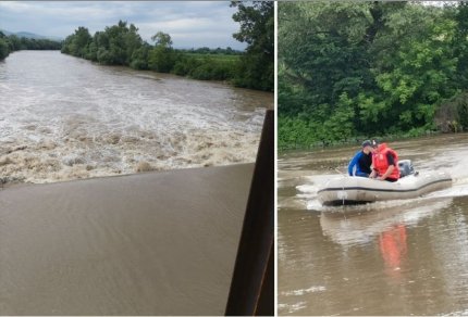 Femeie de 36 de ani, dispărută în apele învolburate ale Mureșului, la Gâmbaș