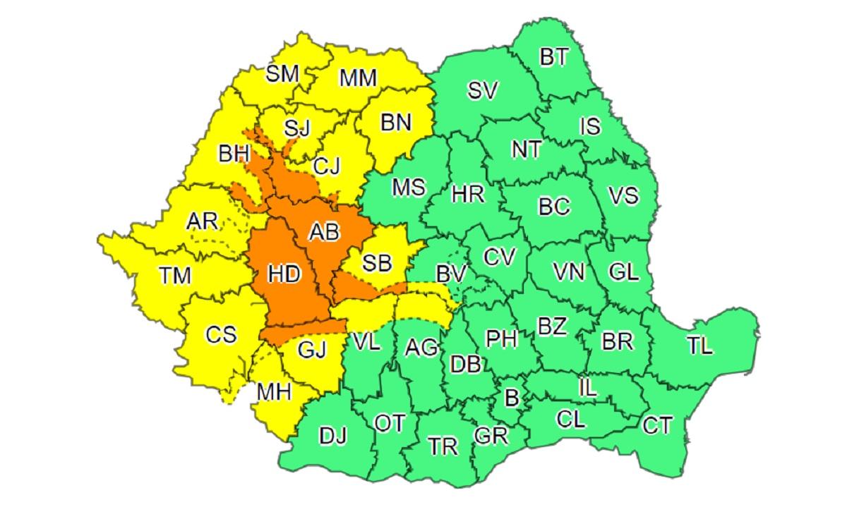 Cod portocaliu de vreme rea