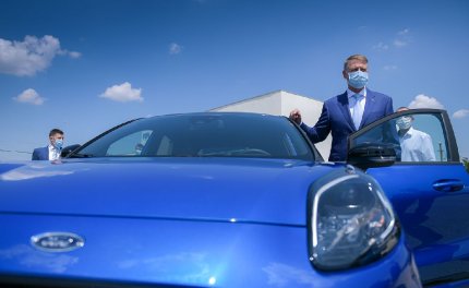 Angajat Ford Craiova, diagnosticat cu COVID-19 la o zi după vizita președintelui Iohannis la fabrică