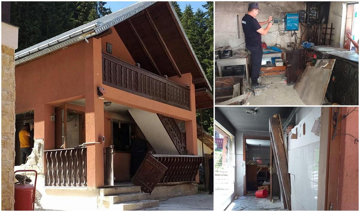 Explozie la Mănăstirea Sihăstria Rarău din Suceva În urma deflagratiei, cinci persoane au fost rănite