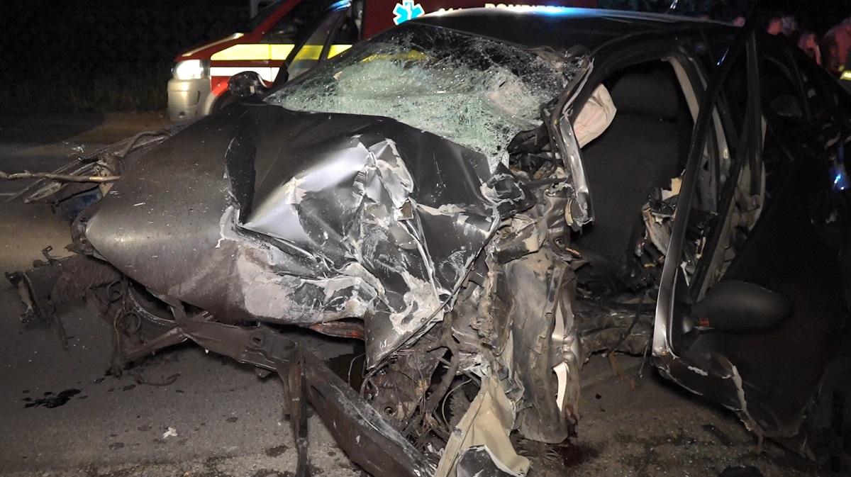 Accident cu doi morți la ieșirea din Găești, în Dâmbovița