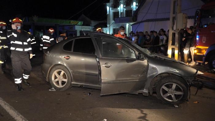 Accident cu doi morți la ieșirea din Găești, în Dâmbovița