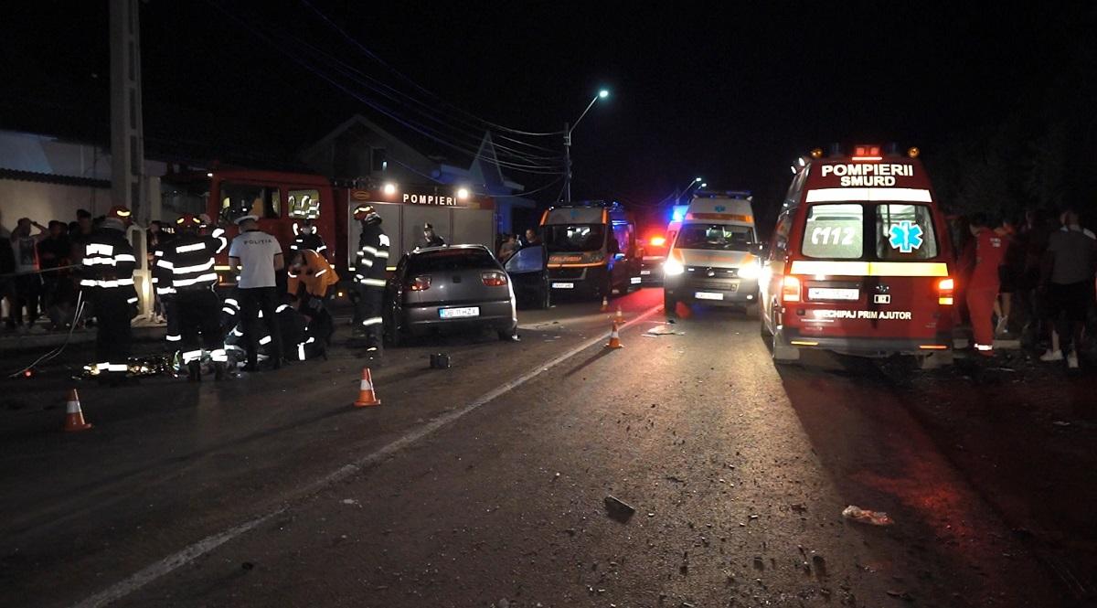 Accident cu doi morți la ieșirea din Găești, în Dâmbovița