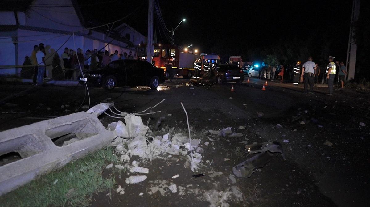 Accident cu doi morți la ieșirea din Găești, în Dâmbovița