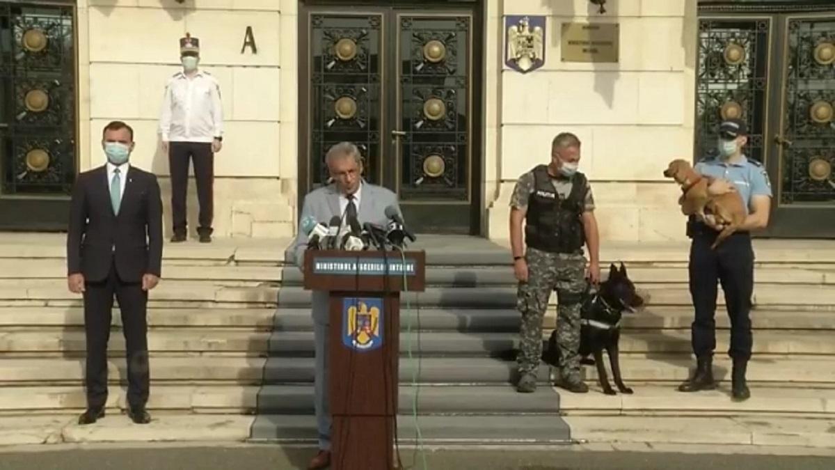 Ministrul de Interne, Marcel Vela Conferință de presă Marcel Vela