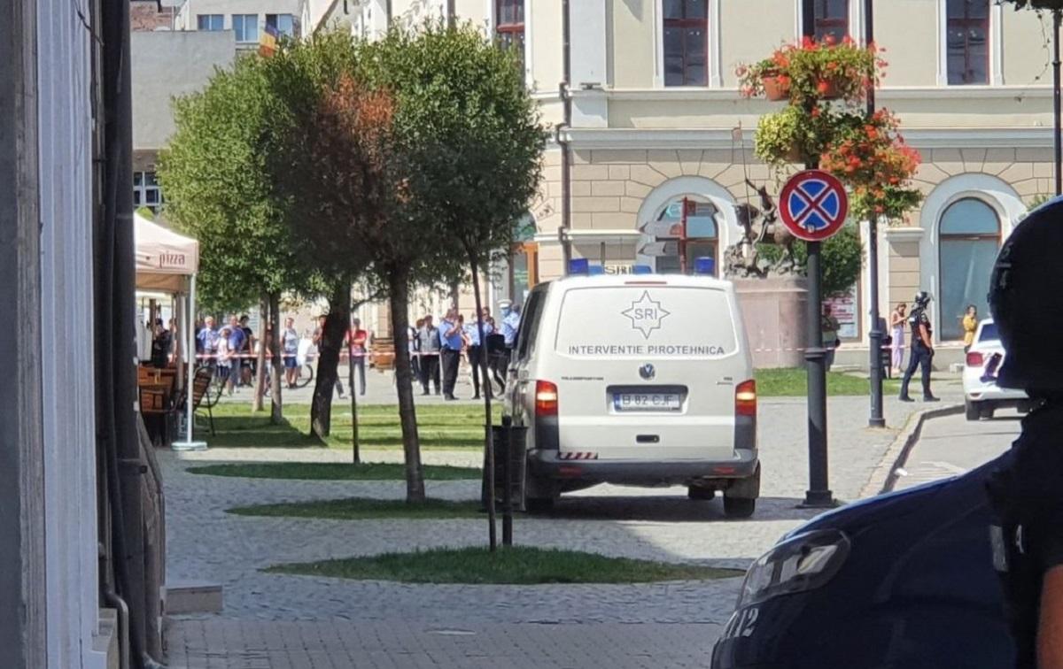 Alertă cu bombă la Primăria din Sfântu Gheorghe