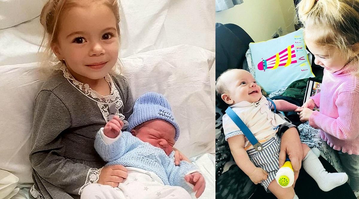 Thalia alături de fratele ei