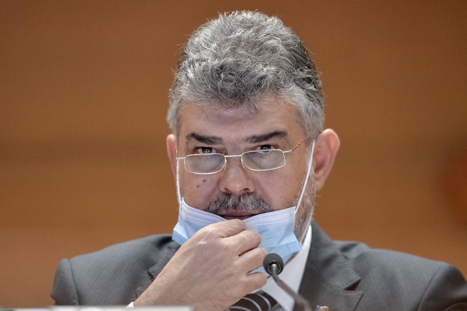 Marcel Ciolacu, motiune de cenzura Moțiunea de cenzură împotriva Guvernului Orban, votată pe 31 august