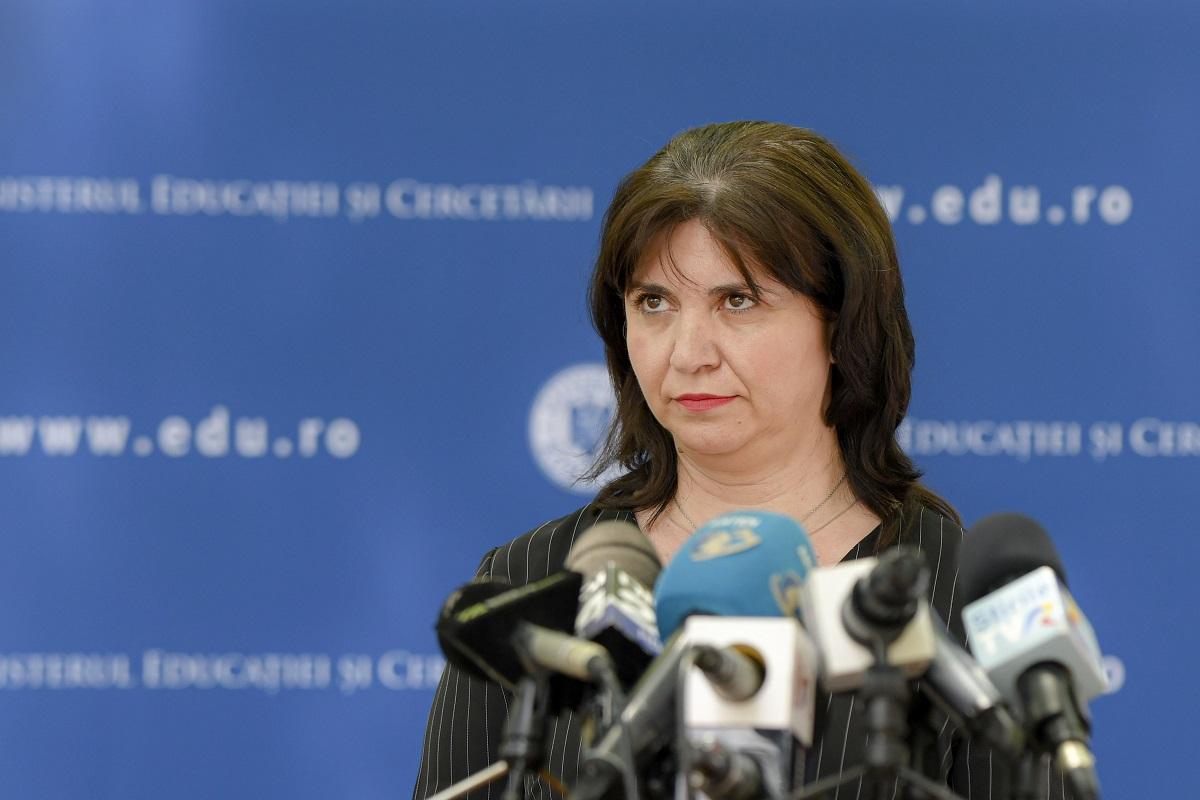 Monica Anisie, ministrul Educației Ministrul spune că situația s-a înregistrat în mediul rural