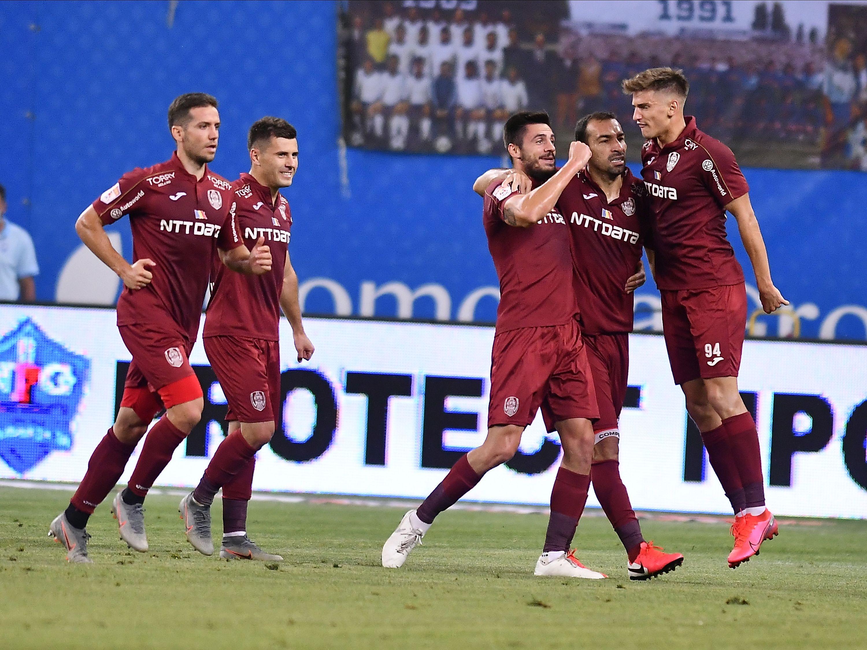 CFR Cluj, campioana CFR Cluj a câștigat titlul în Liga I, după ce a întors scorul în meciul cu Craiova