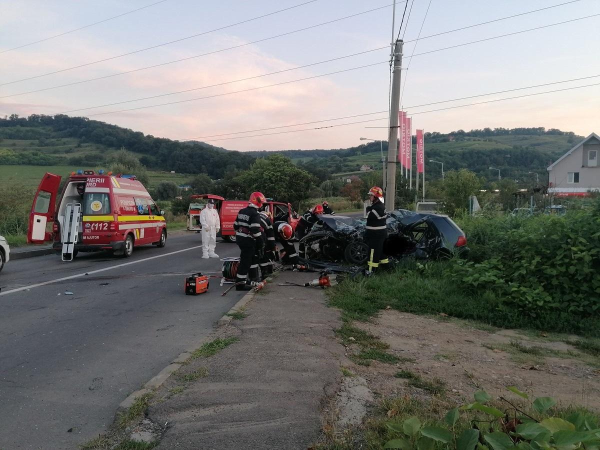 Un tânăr de 24 de ani din Bârghiș a murit într-un grav accident rutier produs pe șoseaua de centură a Mediașului