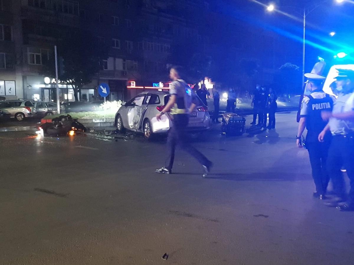 Motociclist mort în București, spulberat de şoferul unei companii de ride-sharing