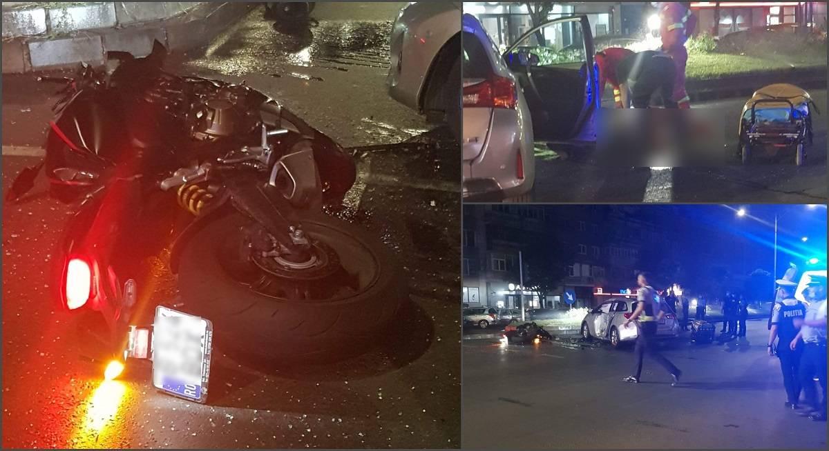 Motociclist mort în București, spulberat de şoferul unei companii de ride-sharing