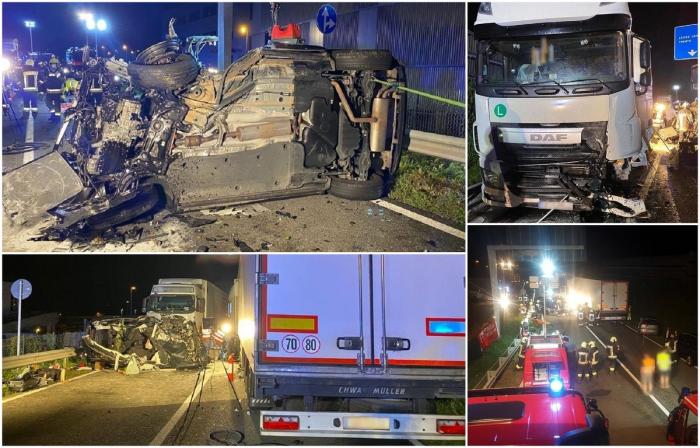 TIR românesc, accident mortal în Italia