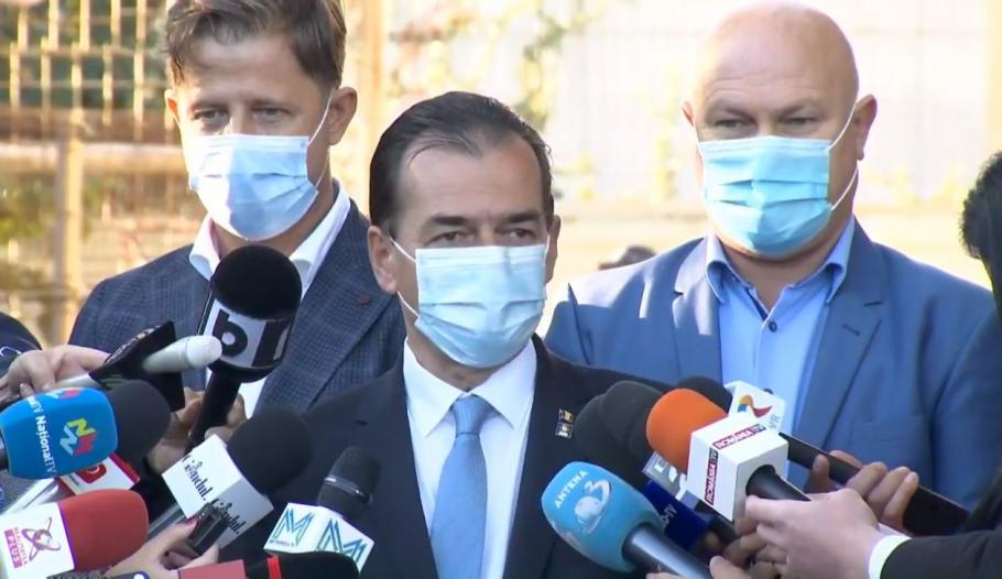 Ludovic Orban a stat la coadă ca să voteze Ludovic Orban a stat la coadă ca să voteze