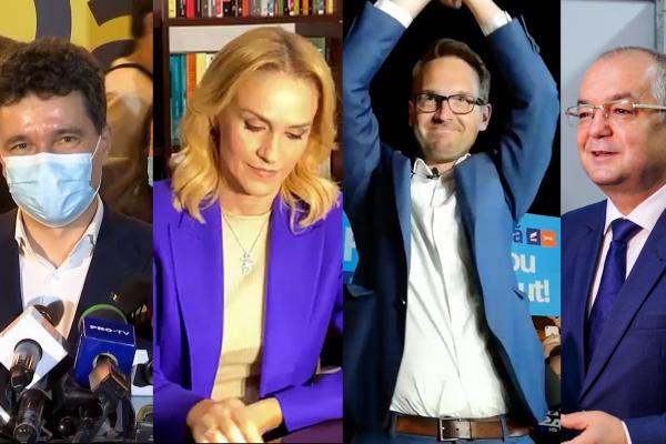 Nicuşor Dan, Gabriela Firea, Emil Boc şi Dominic Fritz, candidaţi la alegerile locale 2020