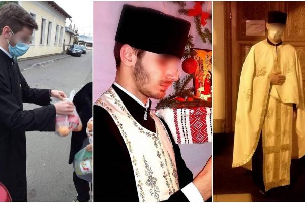 Tânăr de 18 ani, îmbrăcat în preot, cercetat pentru înşelăciune după ce ar fi mers cu Boboteaza prin casele oamenilor