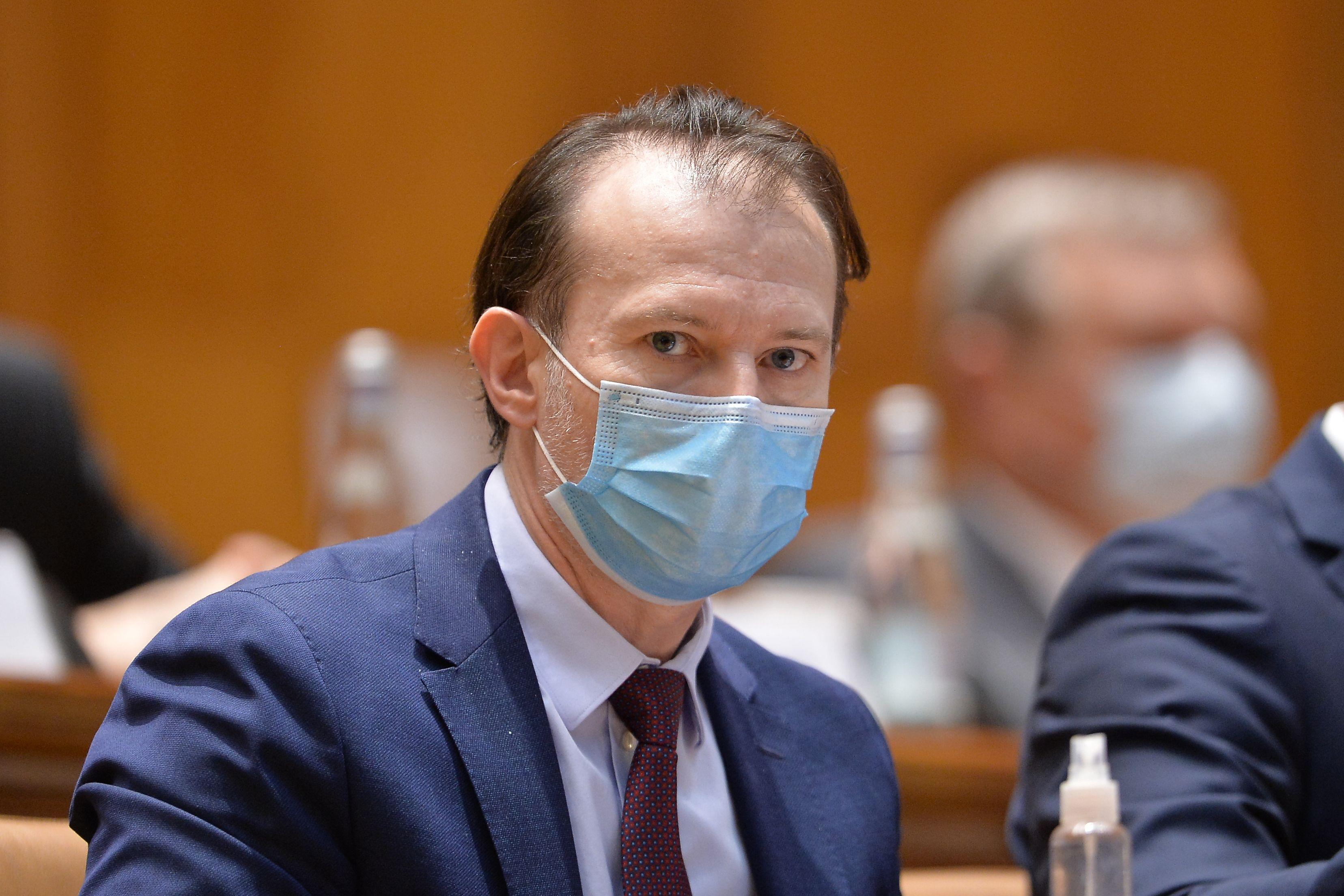 Florin Cîţu în Parlament
