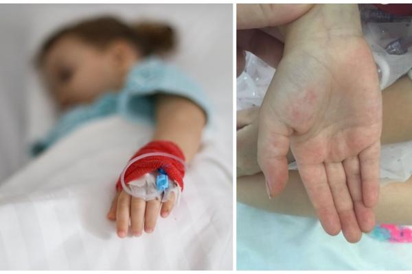 Coşmarul unei mame după ce fetiţa de 7 ani s-a îmbolnăvit brusc