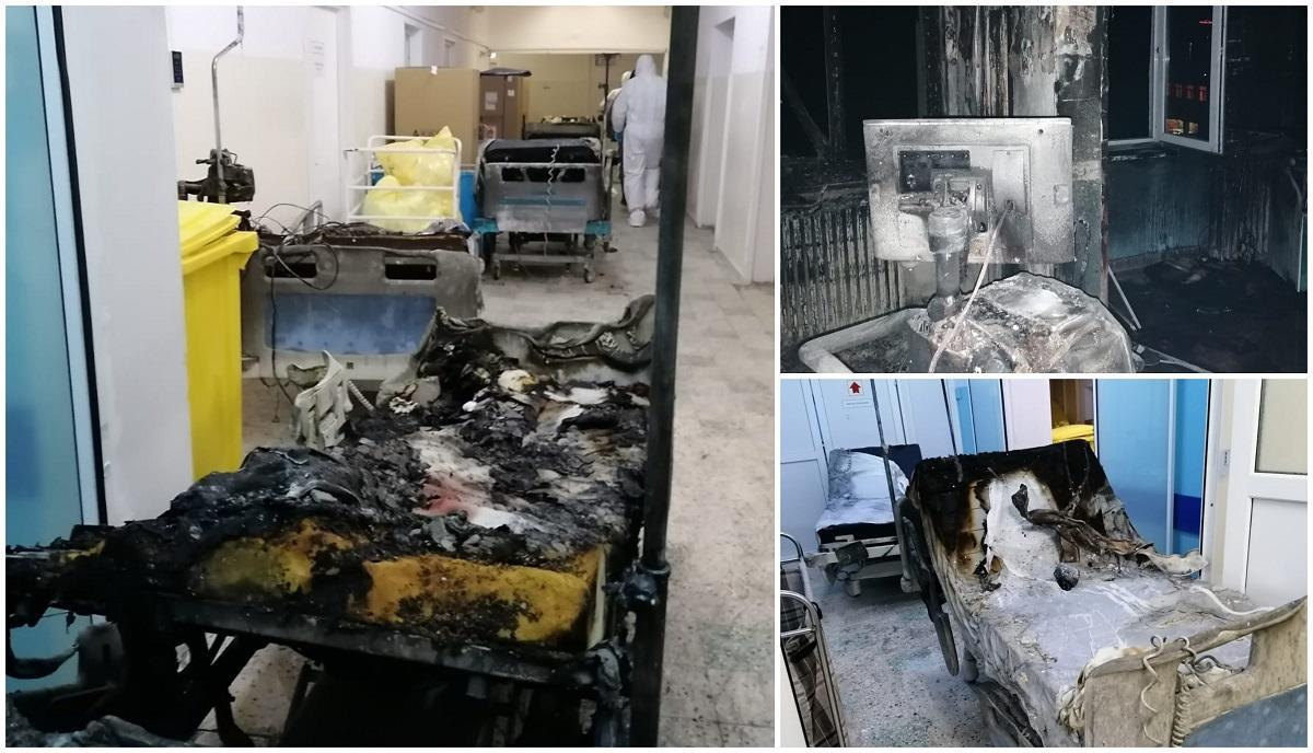 Incendiu la Spitalul din Piarta Neamţ: 14 persoane au murit după ce secţia ATI a luat foc Incendiu la Spitalul din Piarta Neamţ: 14 persoane au murit după ce secţia ATI a luat foc
