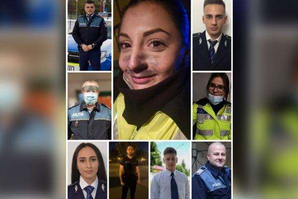 Nouă polițiști și-au riscat viața, pentru a salva 15 oameni din flăcări, la Matei Balș