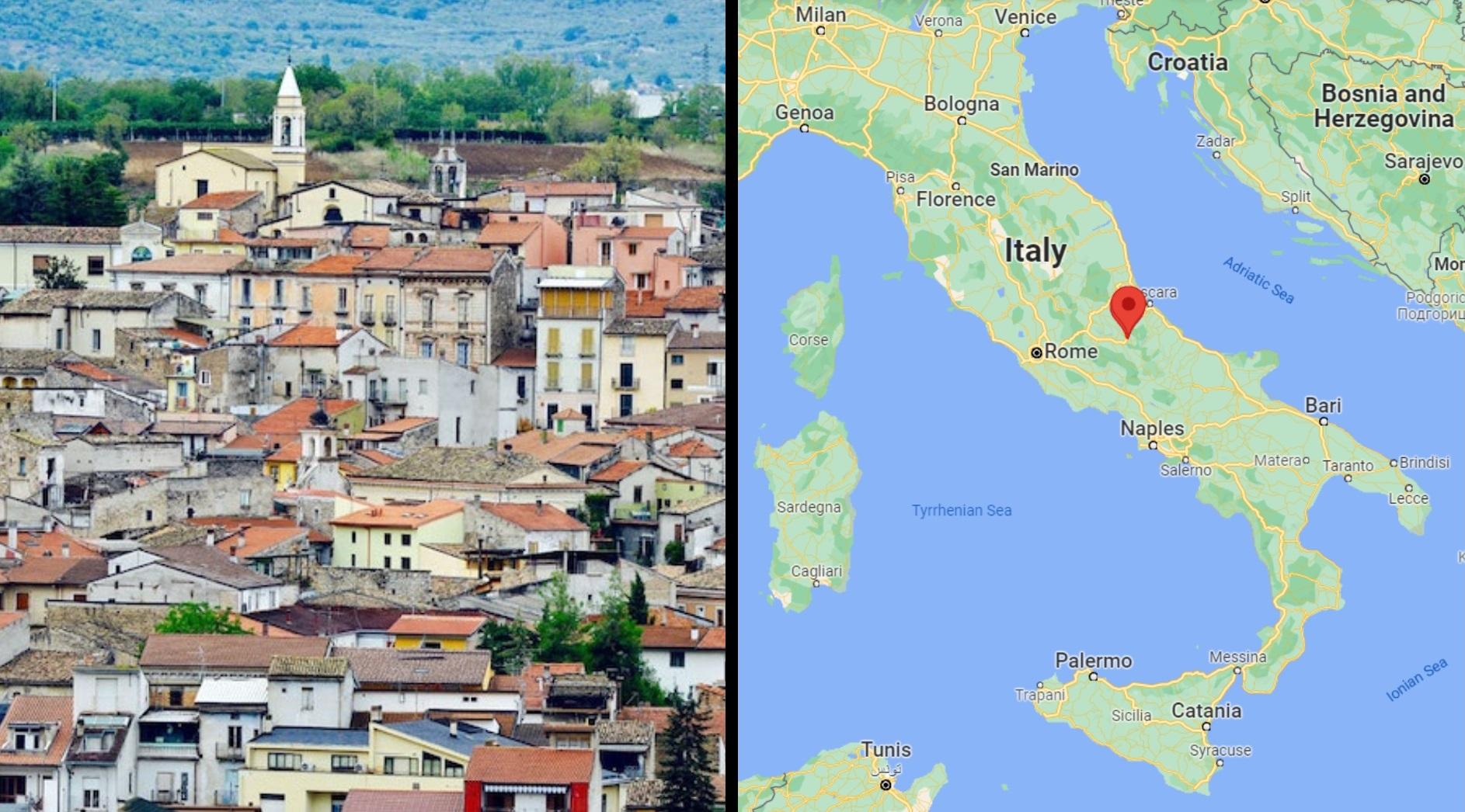 Pratola Peligna case la 1 euro în Pratola Peligna