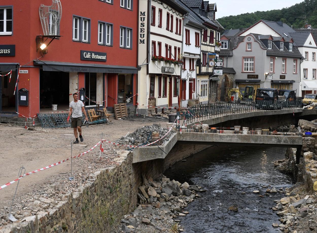 Inundaţii devastatoare în Germania, în iulie 2021