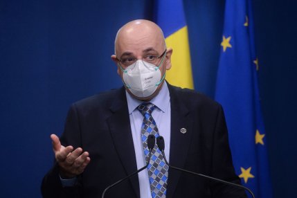 Raed Arafat atrage atenţia că peste 90% dintre decese sunt înregistrate la persoanele nevaccinate