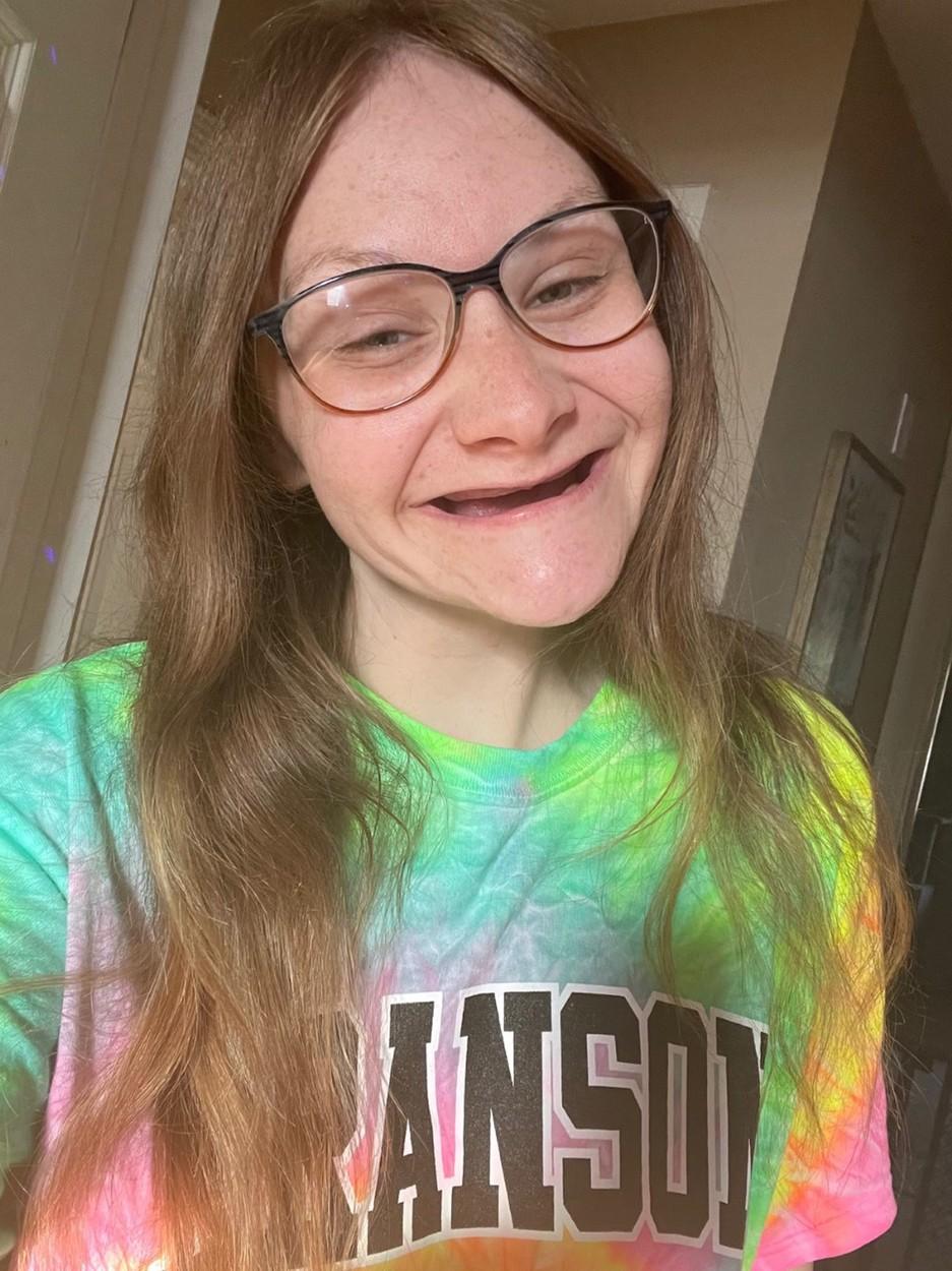 Whitney Johnson, acum în vârstă de 25 de ani, din Oklahoma, SUA