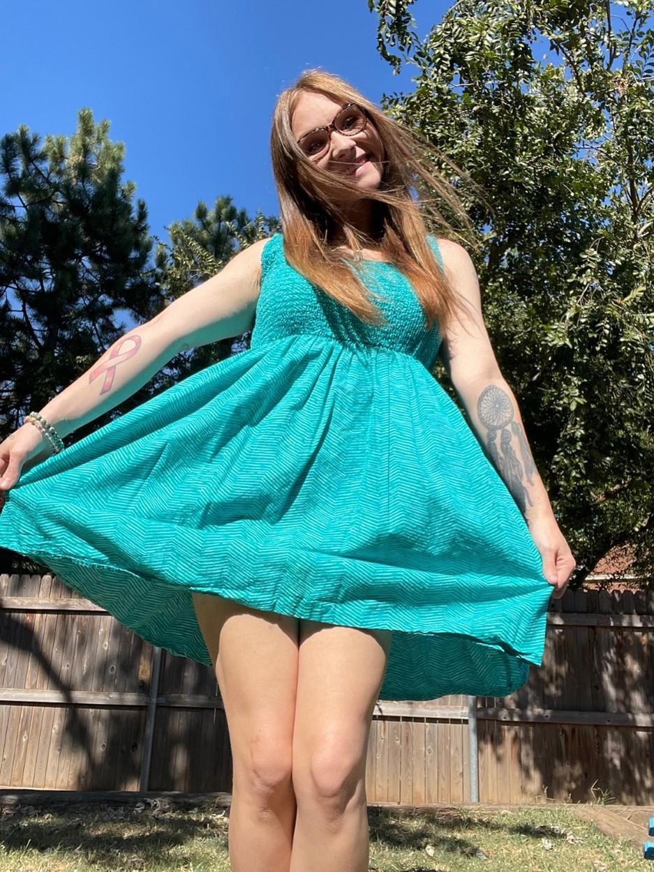 Whitney Johnson, acum în vârstă de 25 de ani, din Oklahoma, SUA