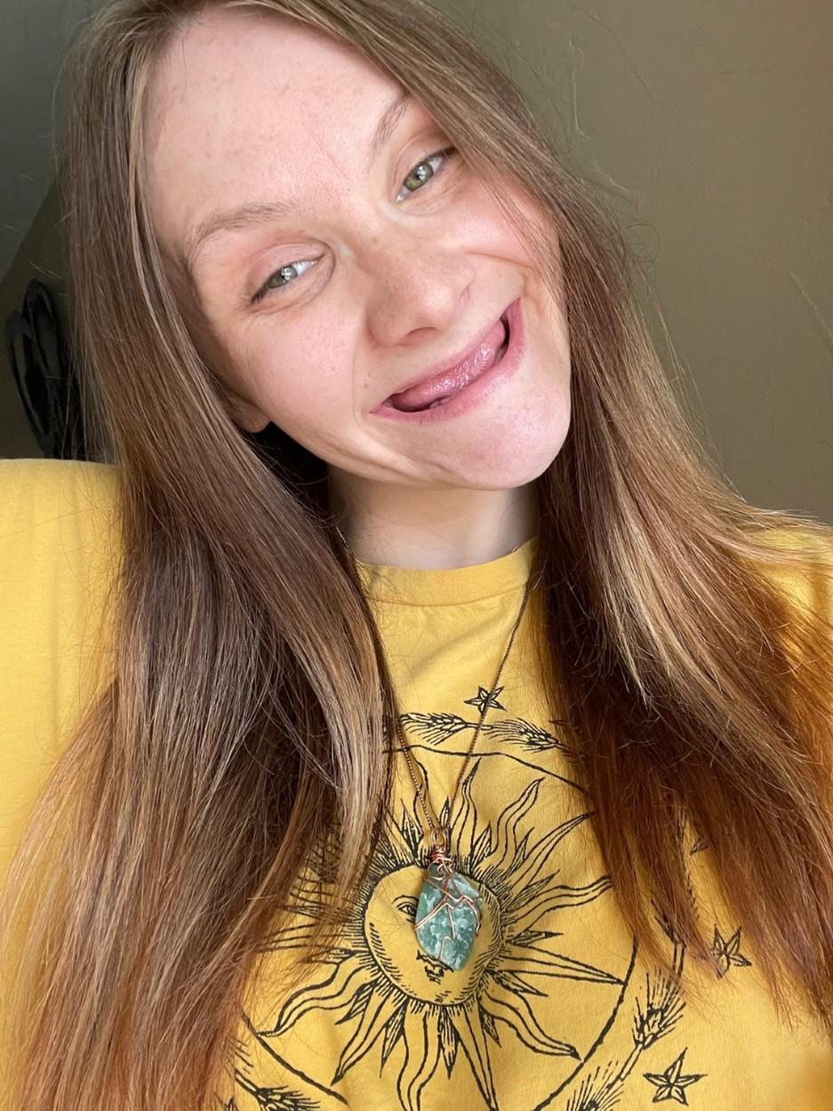 Whitney Johnson, acum în vârstă de 25 de ani, din Oklahoma, SUA