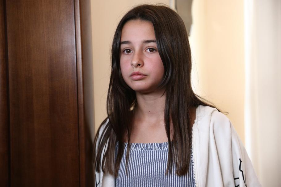 Anastasia Chivu, fiica lui Cristian Chivu, joacă în serialul Adela, de la Antena 1 Anastasia Chivu, fiica lui Cristian Chivu, joacă în serialul Adela, de la Antena 1