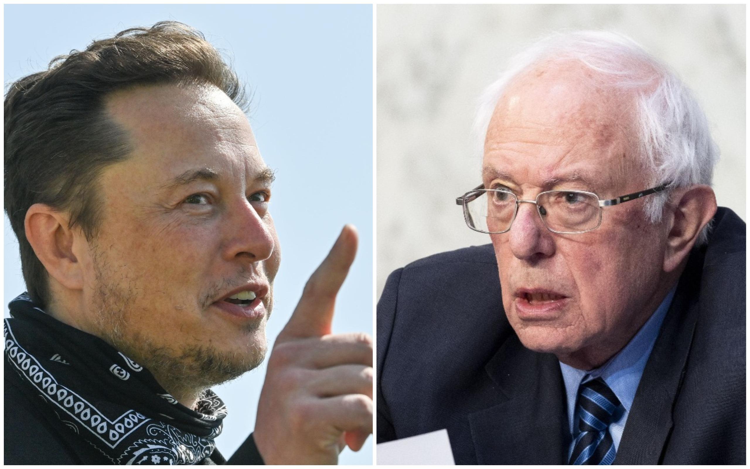 Elon Musk, replică acidă la mesajul lui Bernie Sanders privind taxarea bogaților: ”Tot uit că ești încă în viață”