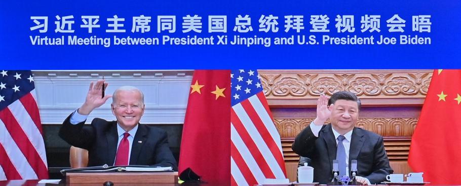 Xi Jinping și Joe Biden au discutat trei ore la primul summit virtual. Președintele chinez, încântat să-și revadă "vechiul prieten" Xi Jinping și Joe Biden au discutat trei ore la primul summit virtual. Președintele chinez, încântat să-și revadă "vechiul prieten"