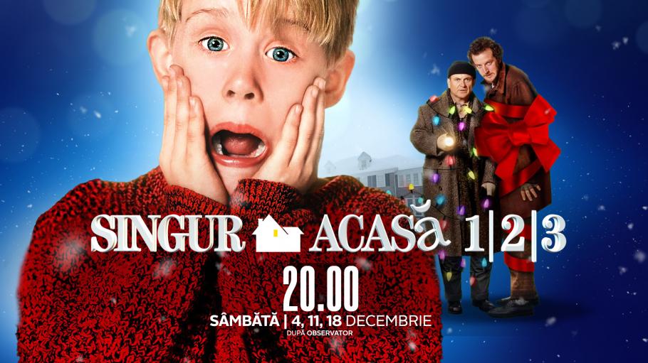 Seria Singur acasă se vede la Antena 1, din 4 decembrie Seria Singur acasă se vede la Antena 1, din 4 decembrie